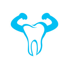 Dental Care Logo Design Vector Icon
