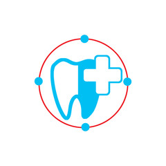 Dental Care Logo Design Vector Icon