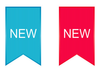 Sign New. Vector.
