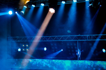 Concert light show