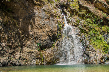 Fototapeta na wymiar The natural water with mountain at Thailand ,waterfall 