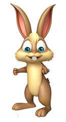 cute Bunny funny cartoon character