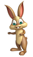 cute Bunny funny cartoon character