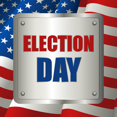 USA Election Day Symbol