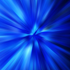 Blue Abstract Zoom Motion background