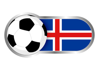 Iceland Soccer Icon