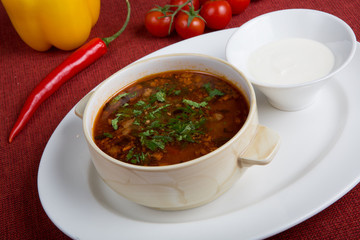 Middle eastern soup