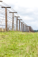 remains of iron curtain, Cizov, Czech Republic