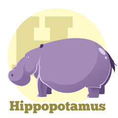 ABC Cartoon Hippopotamus4