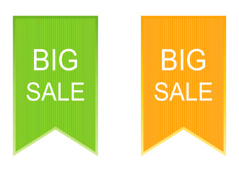 Big sale sign icon.