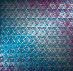 Abstract 3d geometricbroken glass lines modern grunge vector background. Eps 10.