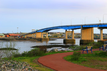 Saint John city bridge