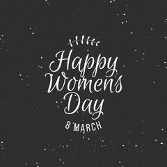 Naklejka na ściany i meble Happy Women Day