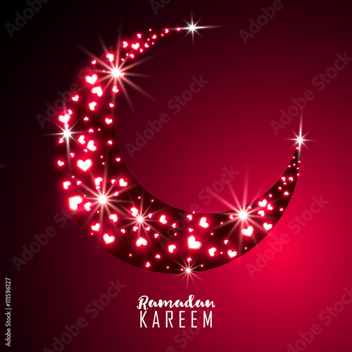 "Ramadan Kareem celebration beautiful greeting card 