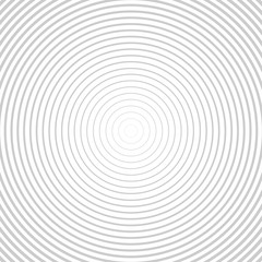 Circle Ring Hypnotic Background. Vector