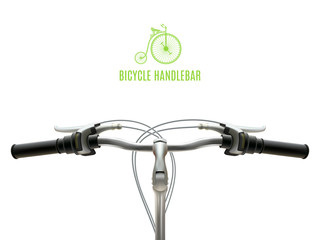 Realistic Handlebar Poster