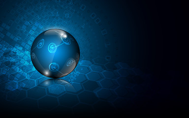 global technology networking concept design background