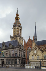Fototapeta premium Veurne belfry, Belgium