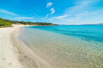 blue water in La Celvia beach