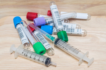 medical blood tube, test tube for laboratory