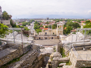  Roman amphitheater in Plovdiv