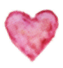 ピンクのハートマーク