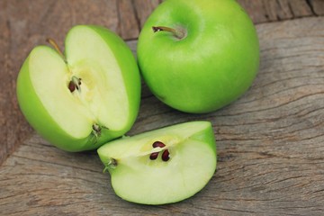 Green apples