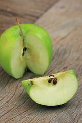 Green apples