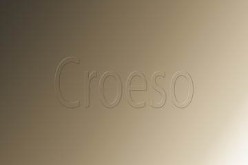 Welcome text in the Welsh language to understand a concept of to