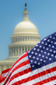 Flag at the United States Capitol