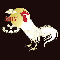 Happy New Year! 2017-酉-/ Eto tori 02_035