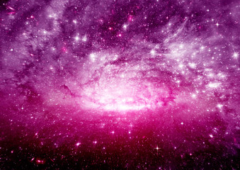 galaxy in a free space