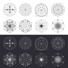 Sacred Geometry Vector Bundle