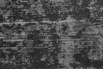 Obraz premium Background of old wooden boards with traces of paint. Toned