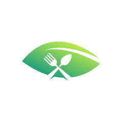 Healthy Food Symbol. Creative Design Universal vector icon.