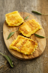 Grilled polenta