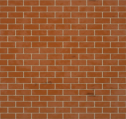 Red brick wall seamless texture 