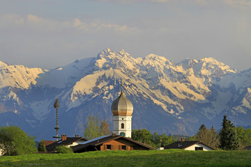 Eckarts bei Immenstadt im Allgäu im Mai