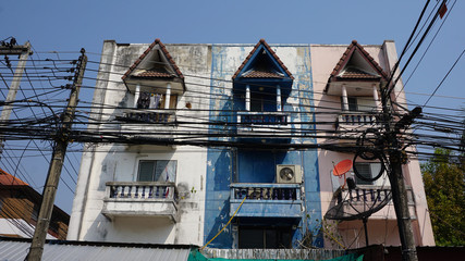 Fototapeta na wymiar thai houses