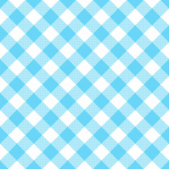 Blue and white tablecloth pattern