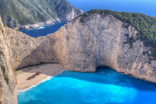 Scheepswrak in Zakynthos