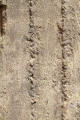Grey concrete wall useful as a background
