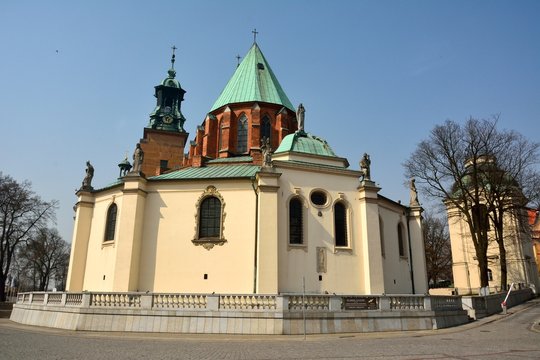 Royal Gniezno Cathedral dating from 1331. Poland