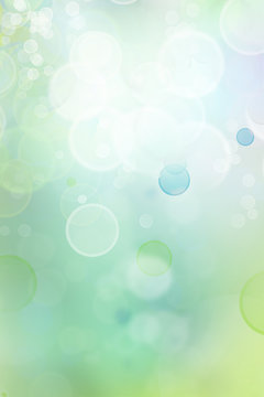 Abstract Blue Green Blur Background