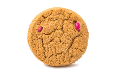cookies with chocolate isolated