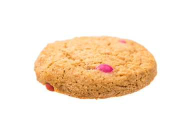cookies with chocolate isolated