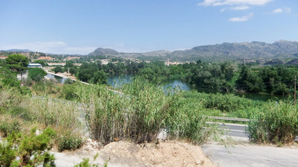 Landscape ebro river