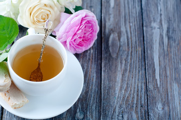 Tea in the Shabby Chic style