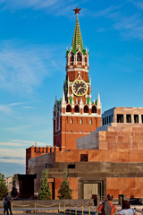 Spasskaya tower on Red square