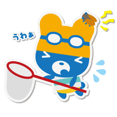 夏くま夏行事 虫とり